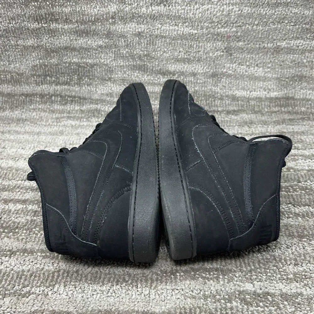 Nike Mens Triple Black Court Vision CU6620-001 Basketball Shoes Size US 11.5
